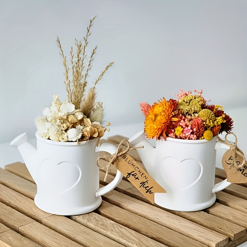 Candle Making Jug - 물뿌리개 모양의 실리콘 몰드 1세트와 하트