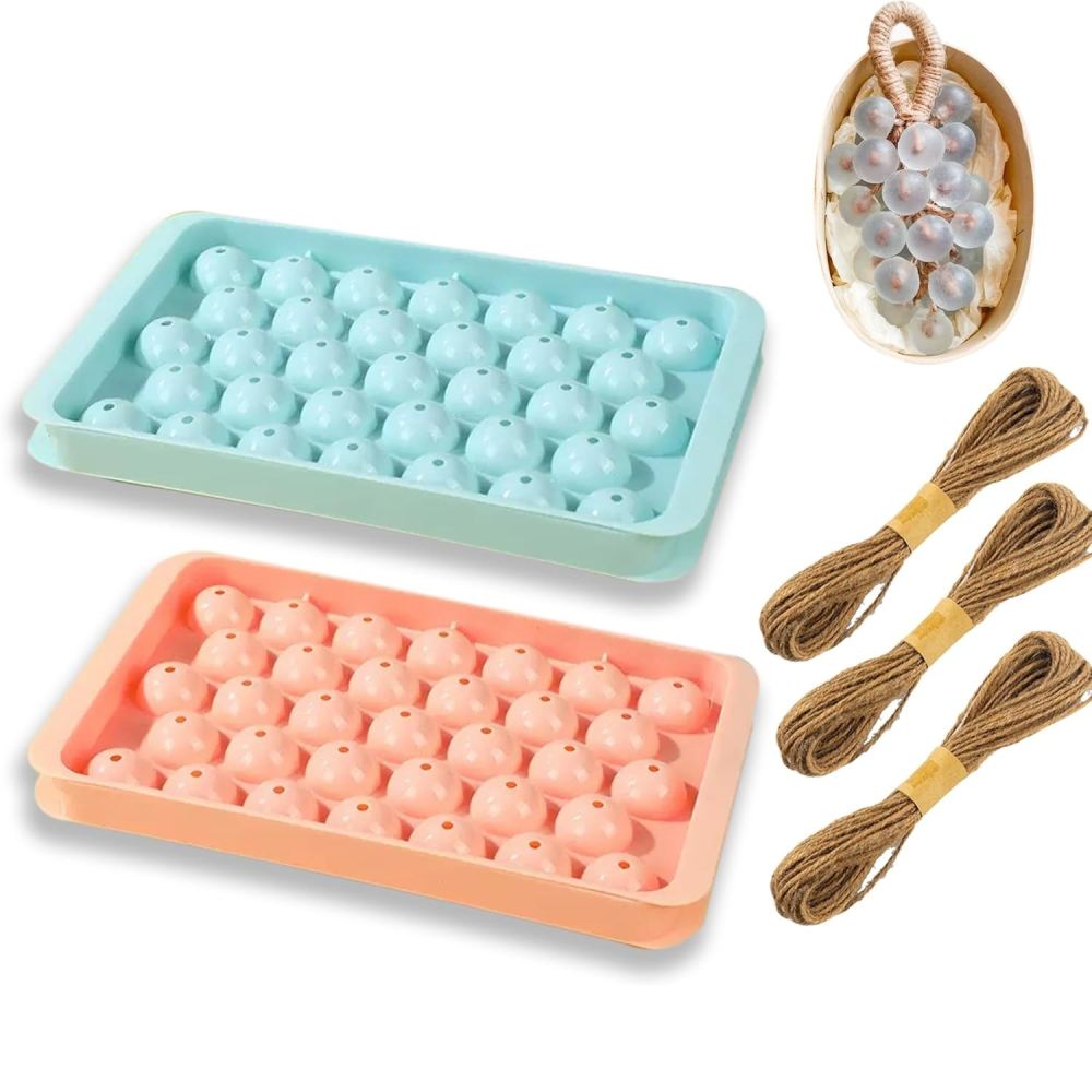 Candle Making Kits - 포도 과일 모양 비누 몰드, DIY