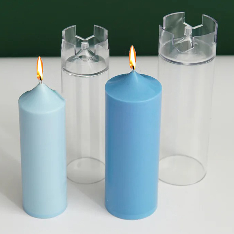 Candle Making Kits - 3D 첨탑 실린더 양초 금형 DIY