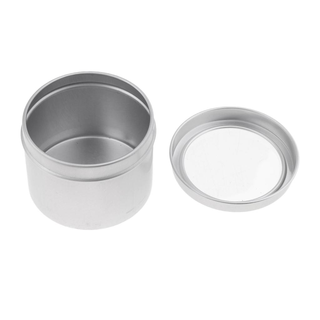 Tin Container Lid - 빈 화장품 용기 알루미늄 틴 스크류
