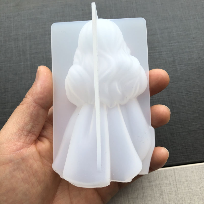 3D 귀여운 공주 실리콘 양초 금형 천사 소녀 비누 수 - Candle Making Tutorial 리뷰 및 가격