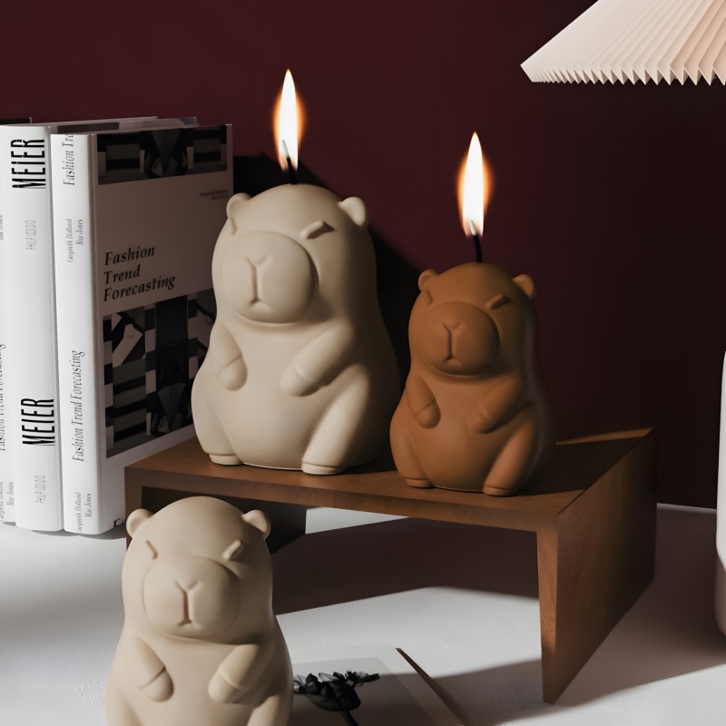 Capybara 푸딩 베이킹 실리콘 금형 DIY 동물  - Candle Making Tutorial 리뷰 및 가격