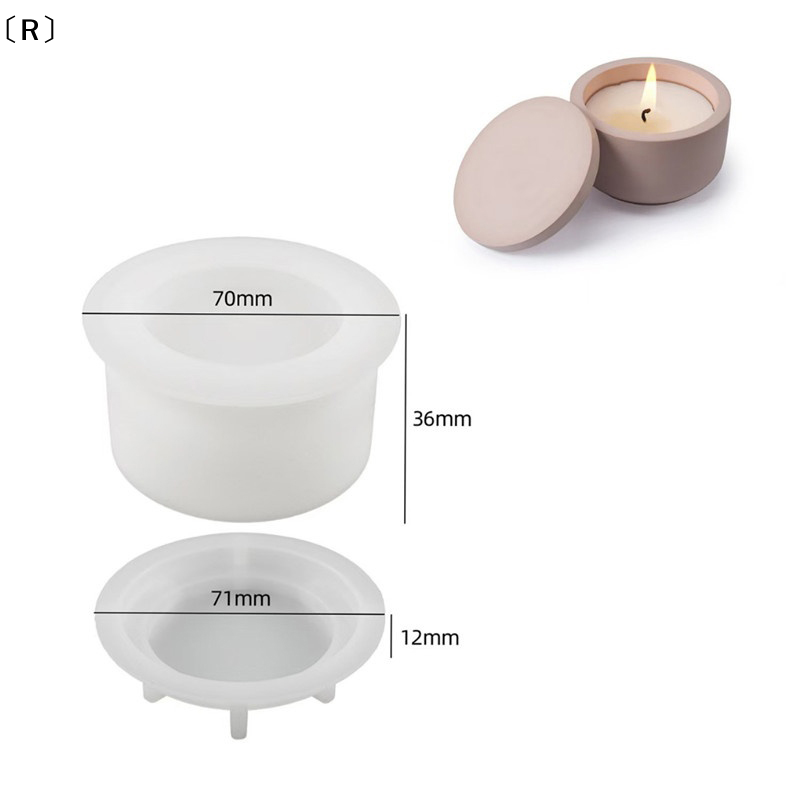 〔R〕1세트 DIY 캔들 용기 실리콘 몰드 (뚜껑 포함 - Candle Making Jars With Lids 리뷰 및 가격