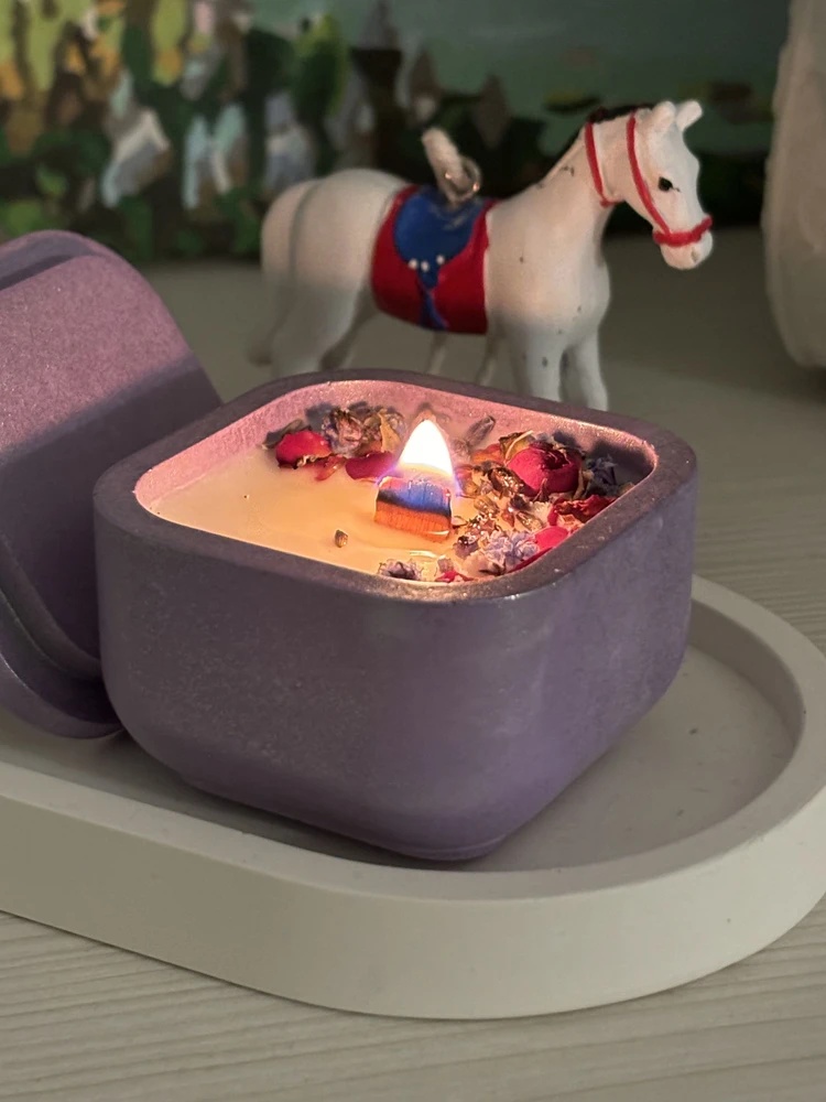 1 세트 DIY 양초 항아리 뚜껑이있는 실리콘 몰드-아 - Candle Making Jars With Lids 리뷰 및 가격