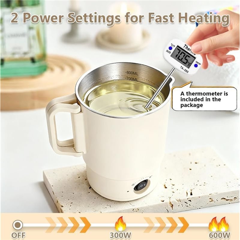 A47U 전기 왁스 멜팅 포트 키트(온도계 포함) 80 - Candle Making Jug 리뷰 및 가격