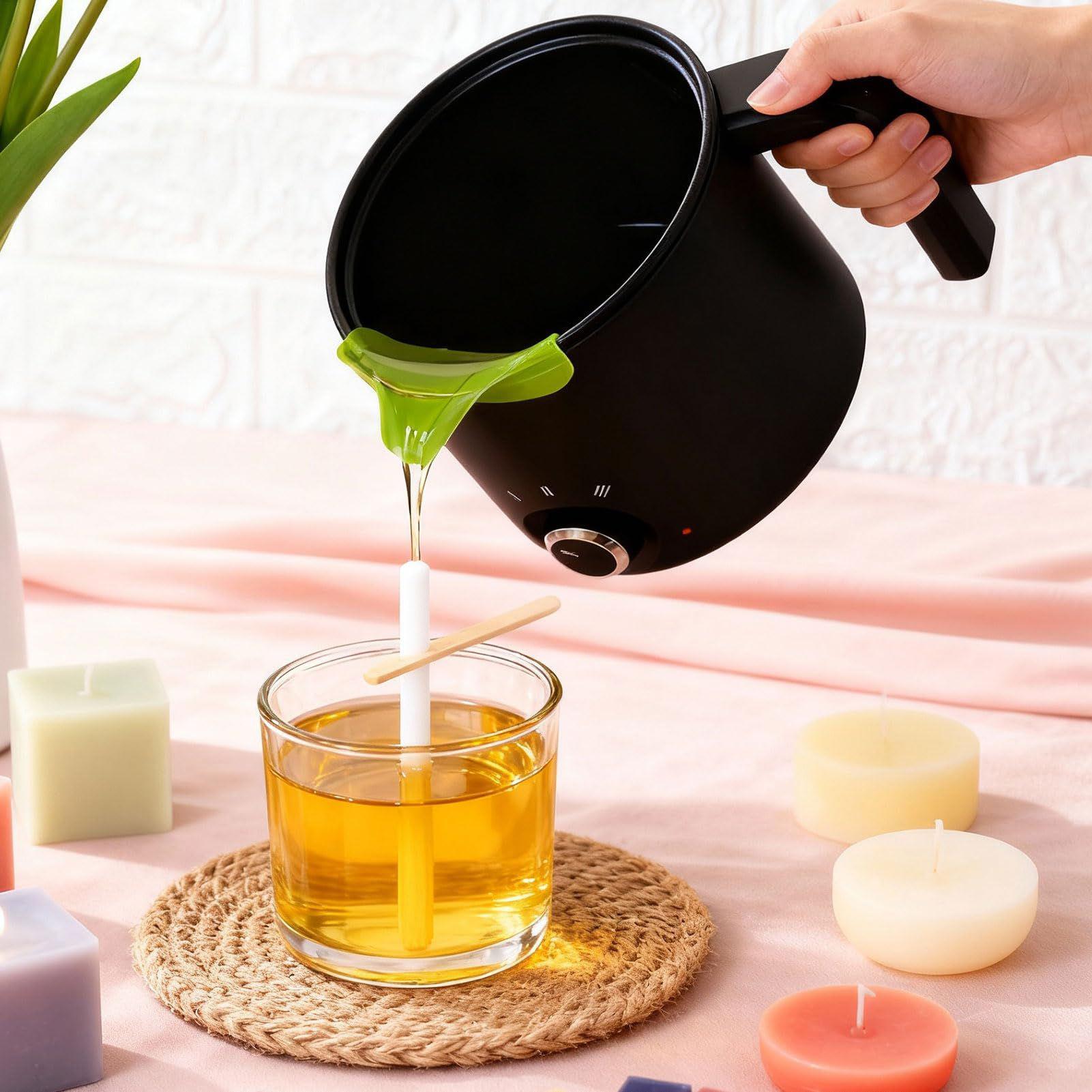 1.5L 용량의 왁스 녹이기 냄비, 3단계 온도 조절  - Candle Making Jug 리뷰 및 가격