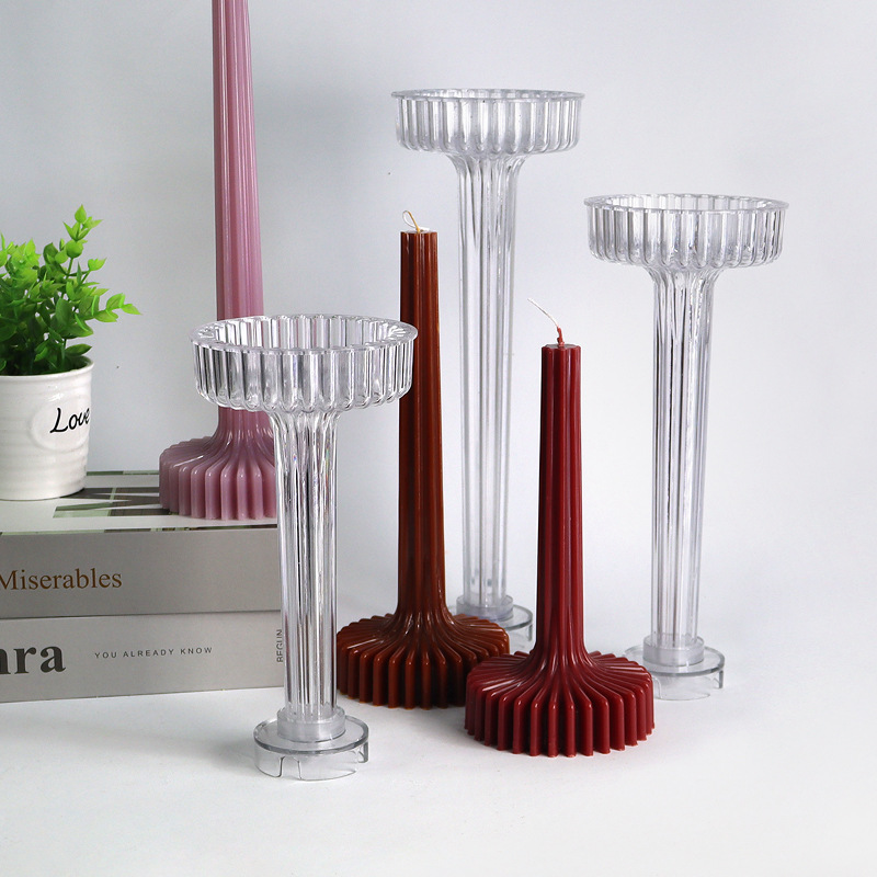 3D 꽃병 모양 양초 몰드 DIY 스트라이프 기둥 향초 - Candle Making Jug 리뷰 및 가격