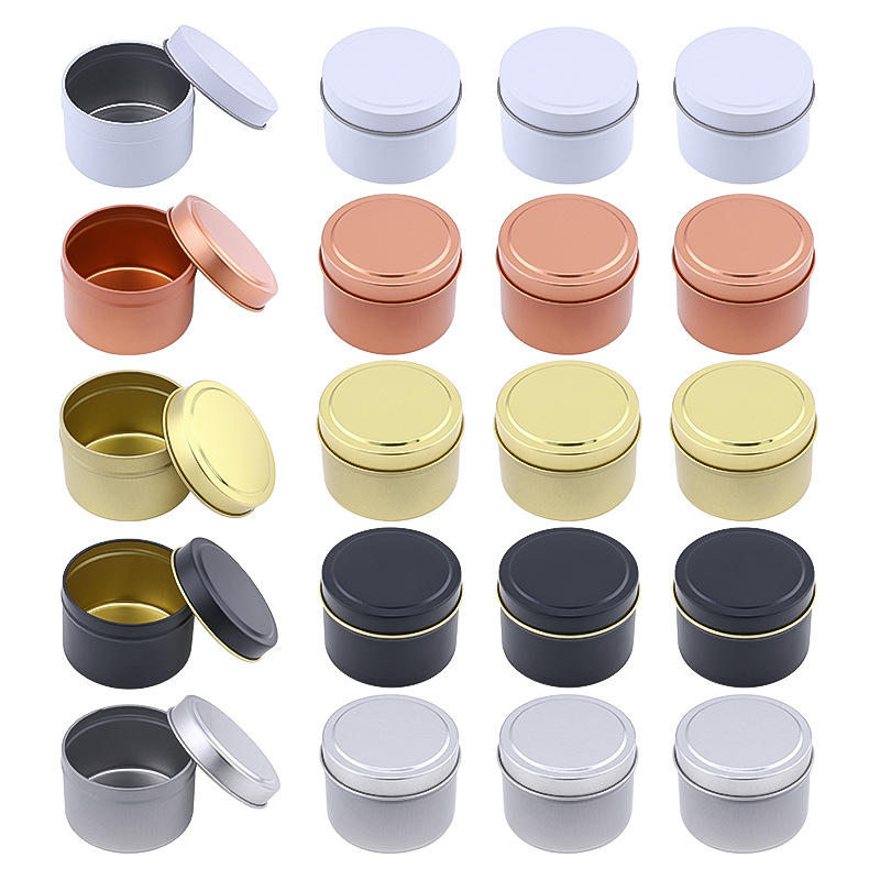 뚜껑이 있는 원형 알루미늄 캔들 통, 캔들 제작용 빈  - Candle Making Jars With Lids 리뷰 및 가격
