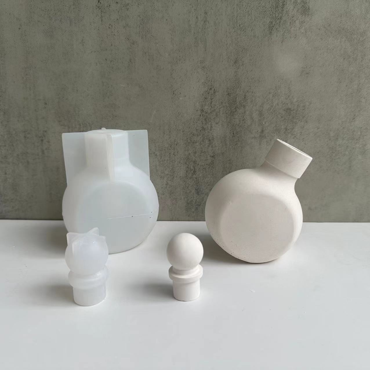 향수병 꽃병 에폭시 수지, 석고, 콘크리트 공예 금형에 - Candle Making And Perfume 리뷰 및 가격