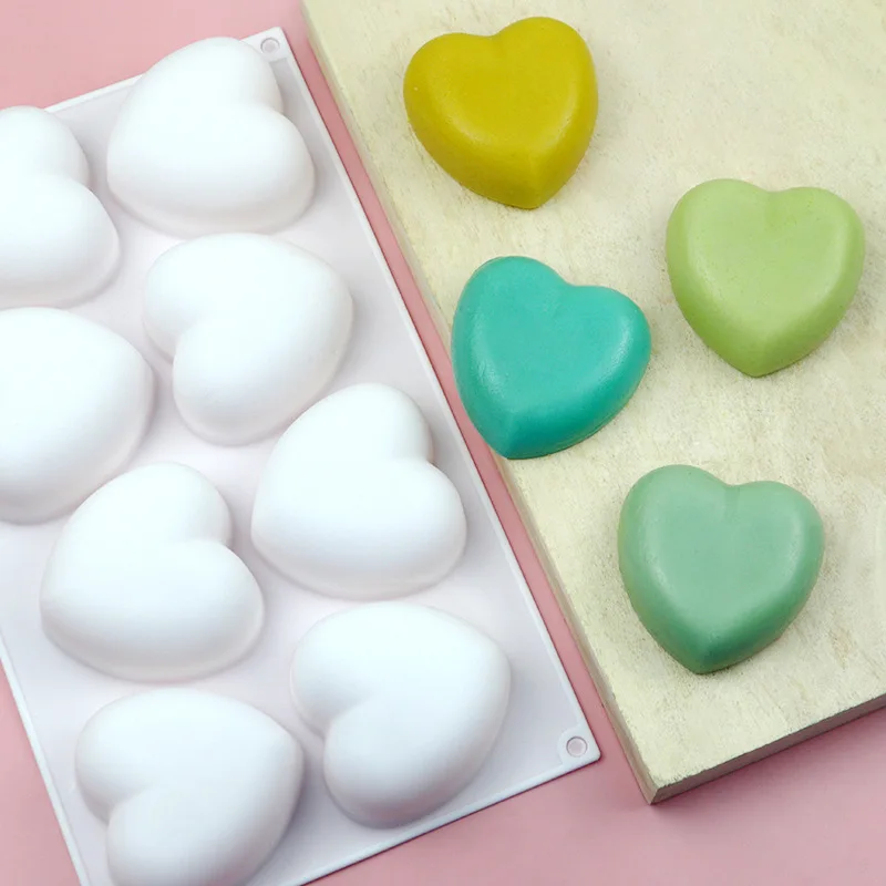사랑 심장 실리콘 비누 금형 수제 양초 만들기 키트 D - Candle Making Kits 리뷰 및 가격