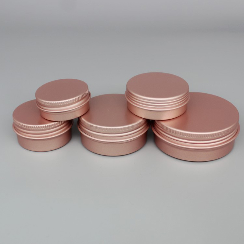 10/50/100개입 화장품 크림 용기 로즈 골드 알루 - Tin Container Lid 리뷰 및 가격