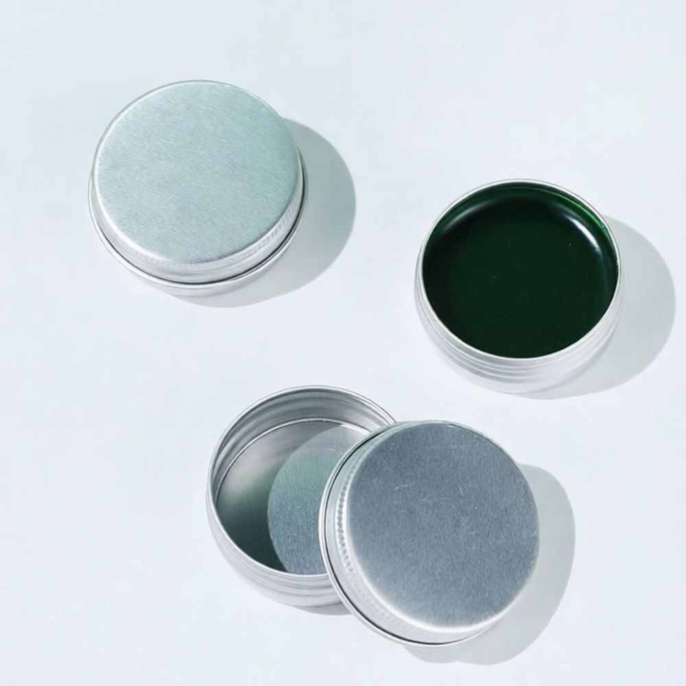 휴대용 알루미늄 용기, 둥근 모양의 금속 크림 용기,  - Tin Container Lid 리뷰 및 가격