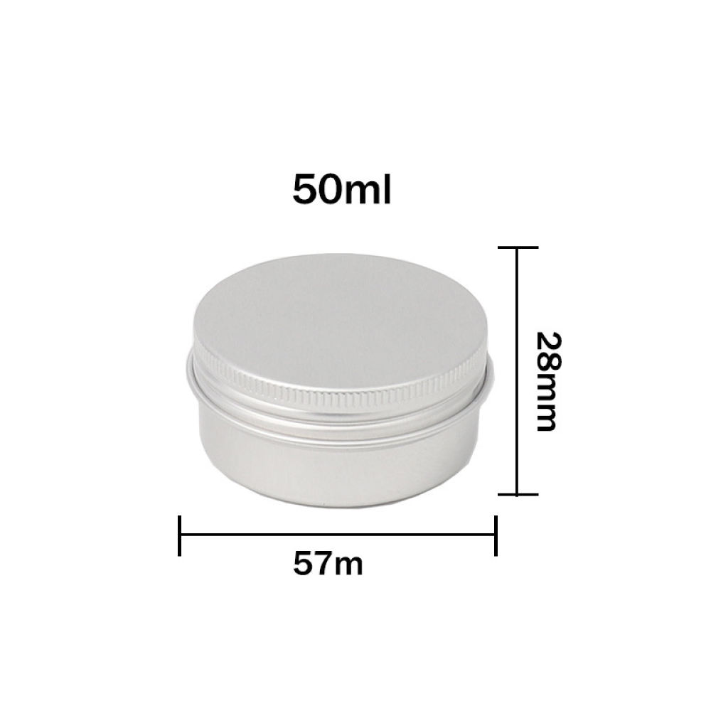 휴대용 알루미늄 용기, 둥근 모양의 금속 크림 용기,  - Tin Container Lid 리뷰 및 가격