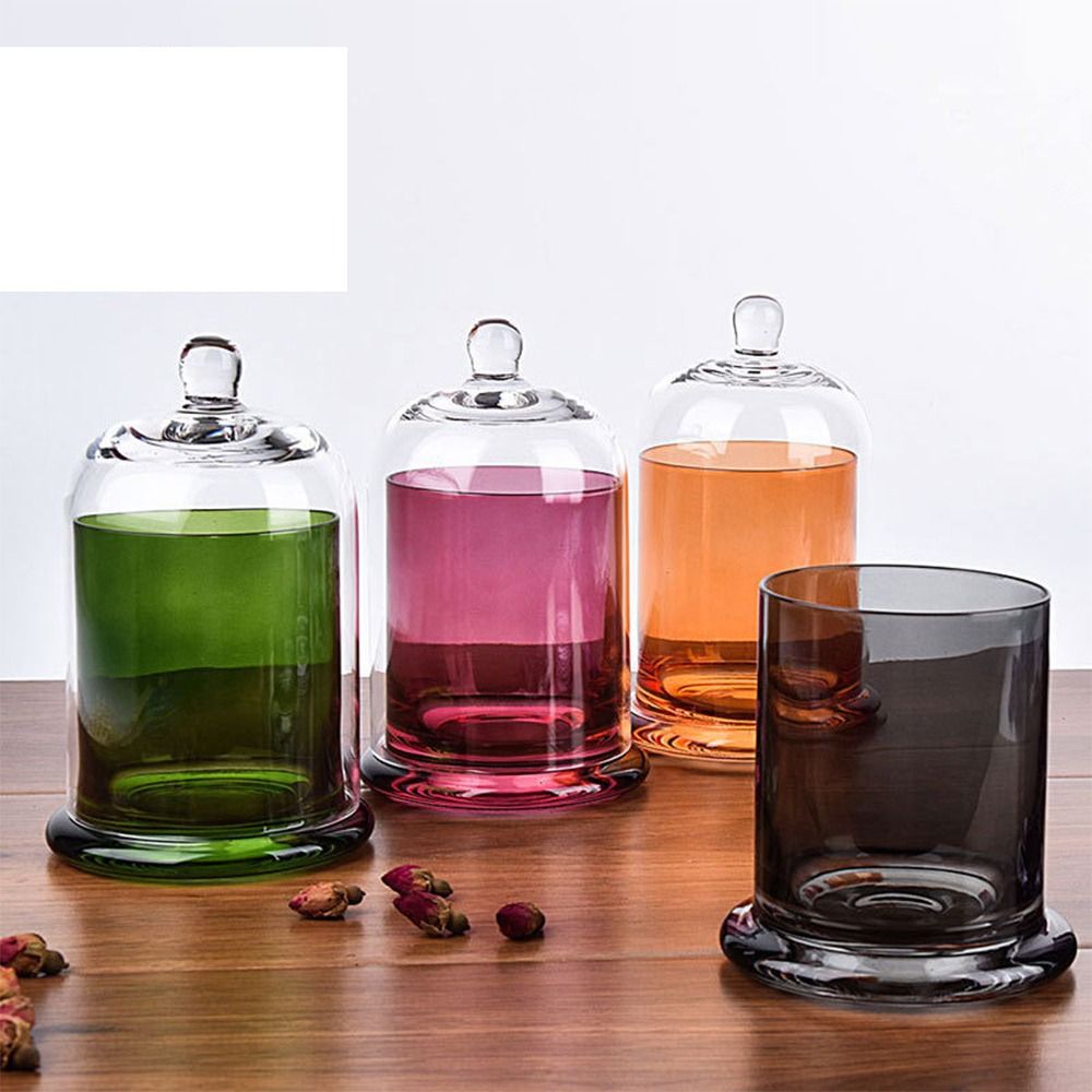 유리 보관 용기, 영원한 생명의 꽃, 8가지 색상, 아 - Candle Making Jars With Lids 리뷰 및 가격